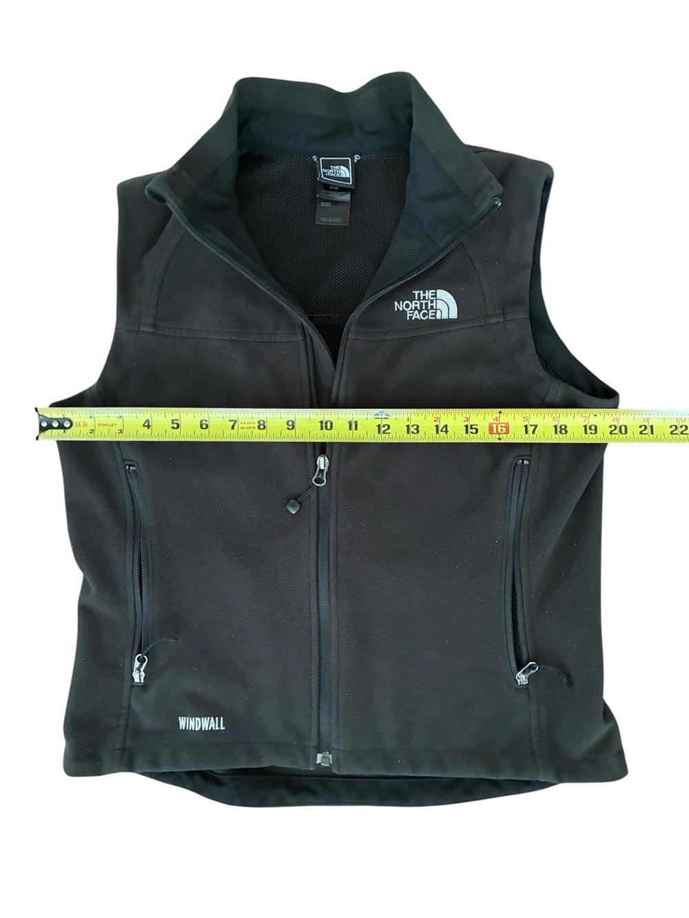 The North Face Windwall Women's Black Vest Size Medium - Picture 8 of 9